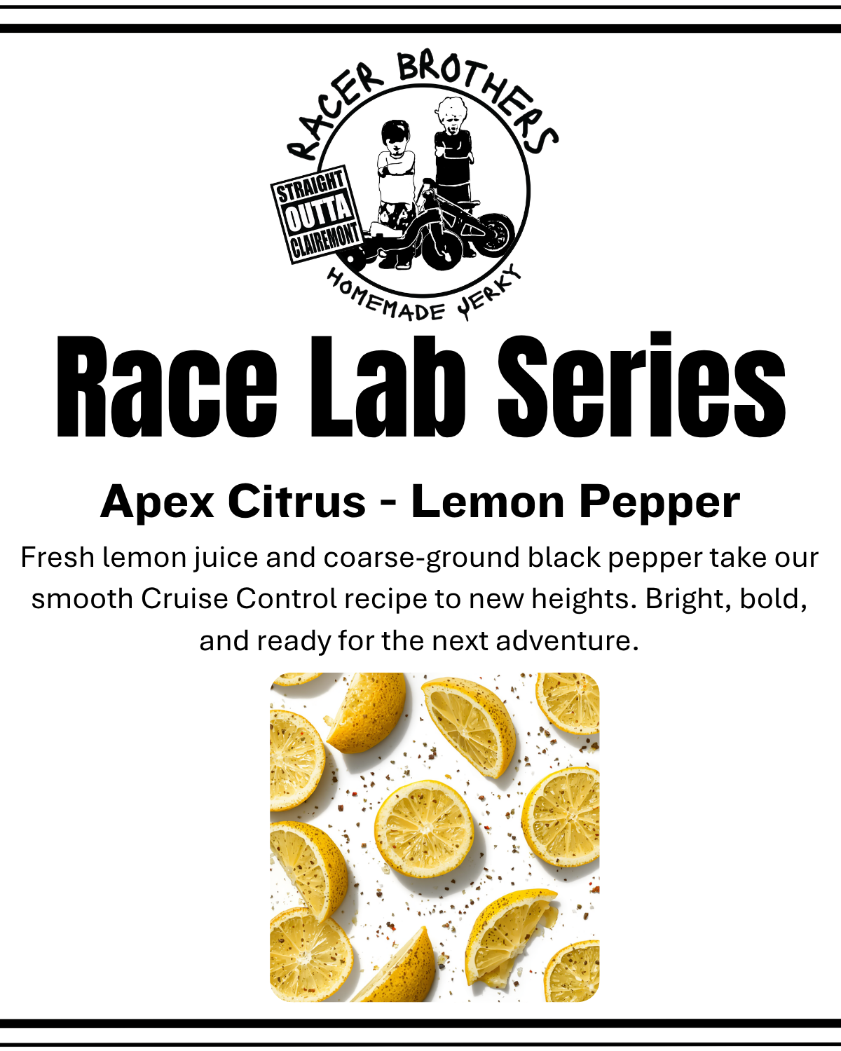 Apex Citrus - Lemon Pepper Beef Jerky